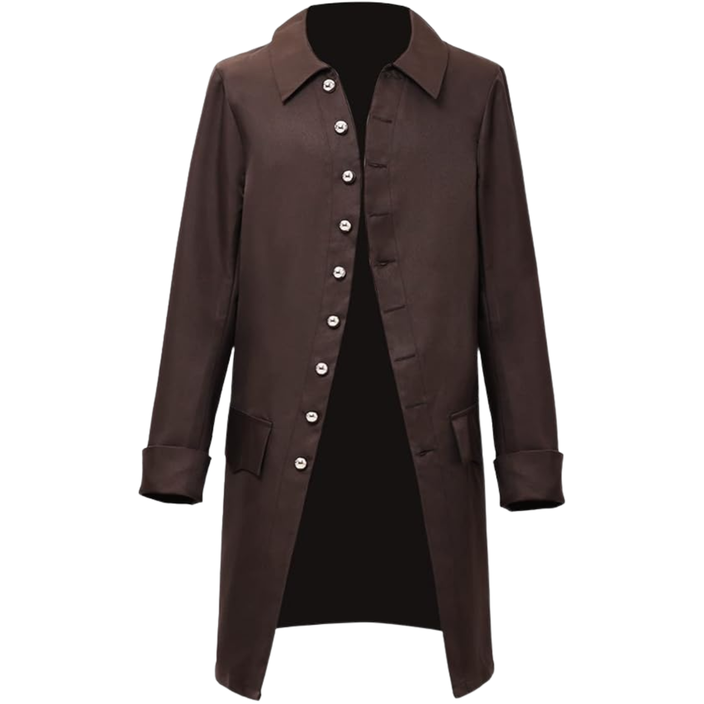 Men's Steampunk Victorian Frock Coat- Overcoat