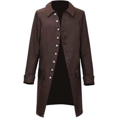 Men's Steampunk Victorian Frock Coat- Overcoat