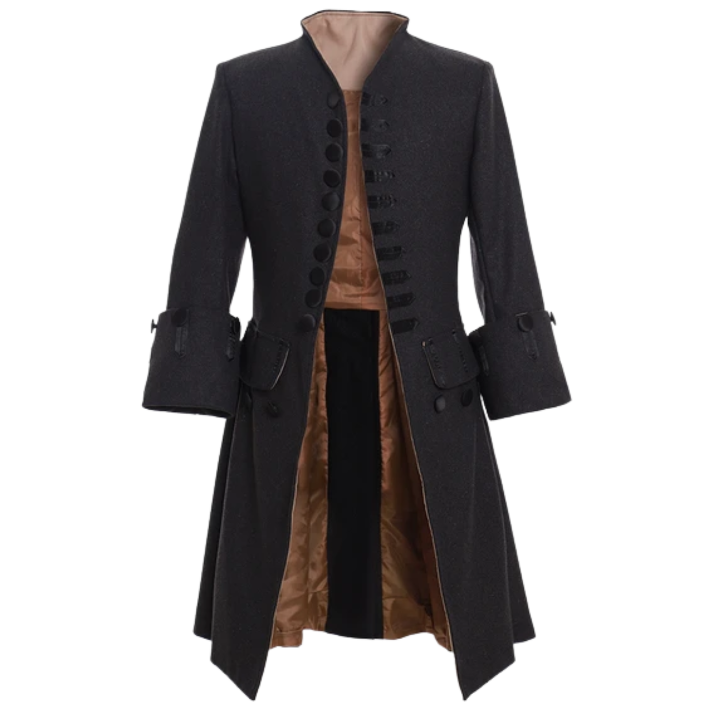 Men's 18th Century Royal Prince Coat | Luxury Colonial Military Uniform
