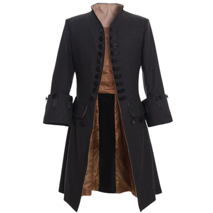Men's 18th Century Royal Prince Coat | Luxury Colonial Military Uniform