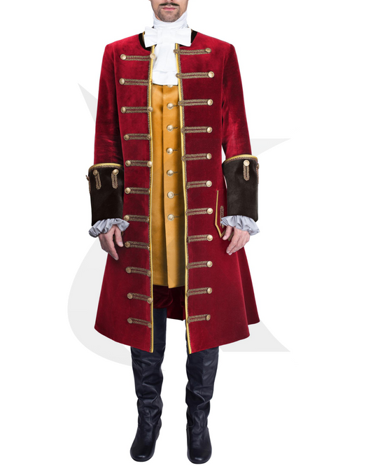 Men’s Peter the Great Costume – 18th Century Russian Tsar Nobleman Outfit for Halloween & Cosplay