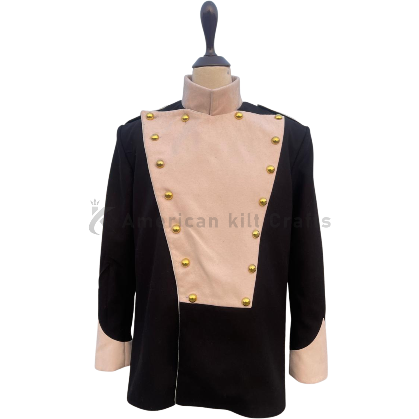 WW1 British 17th Lancers Officer Tunic | Vintage Military Full-Dress Plastron Coat | Historical Reenactment & Steampunk Uniform Jacket