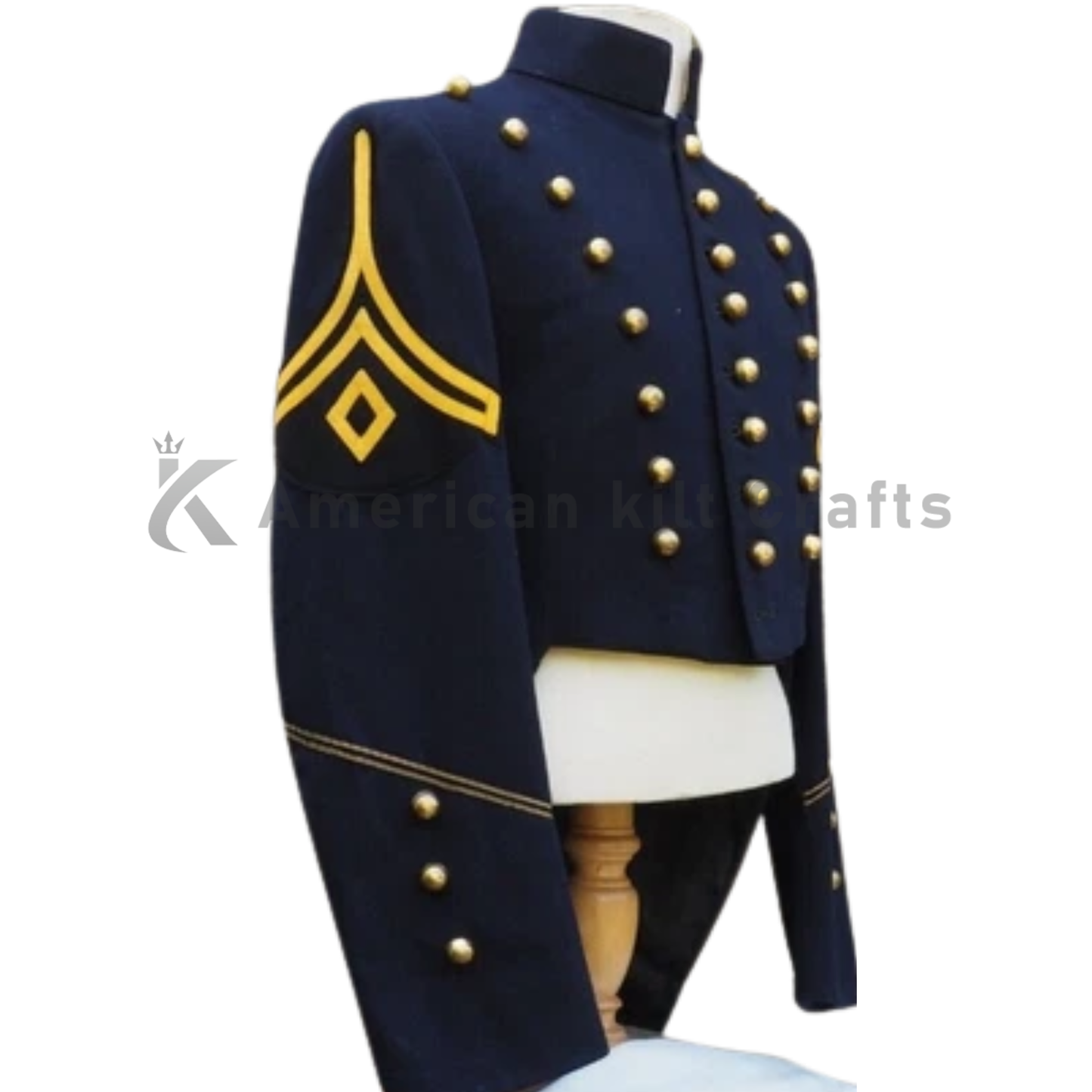 Men's Rare 1940s United States Cornwall- Military Navy Uniform