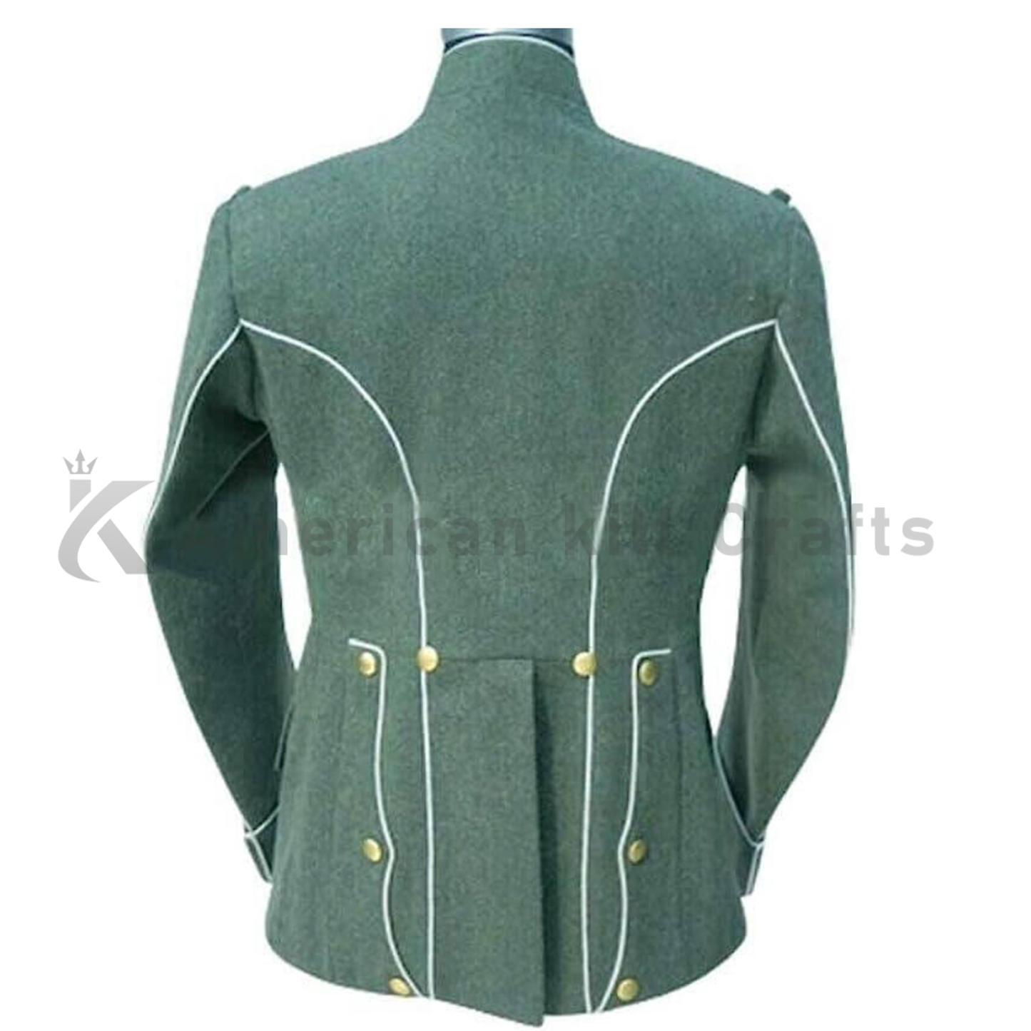 Men’s German World War II Wool Military Army Jacket – WWII Uniform Replica