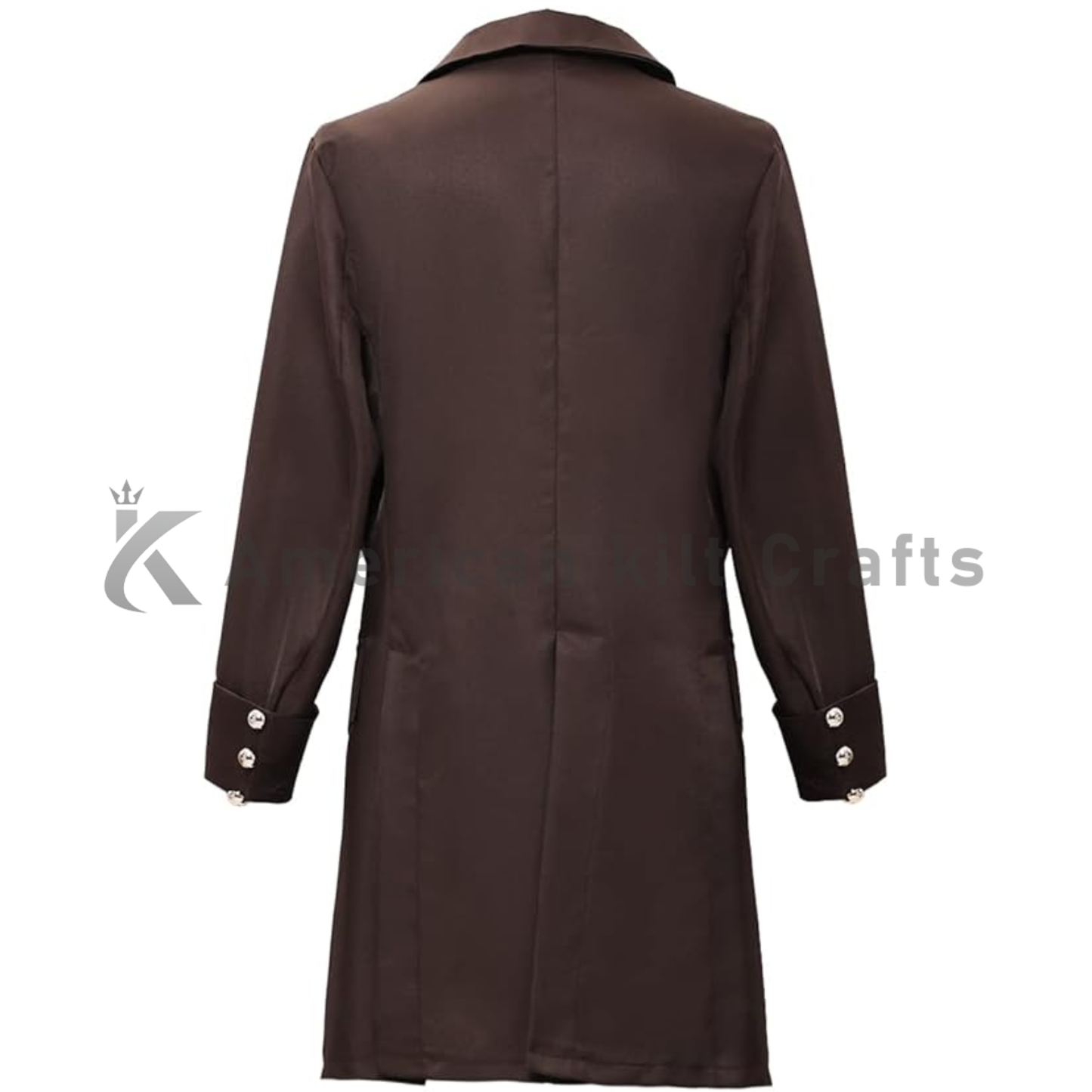 Men's Steampunk Victorian Frock Coat- Overcoat