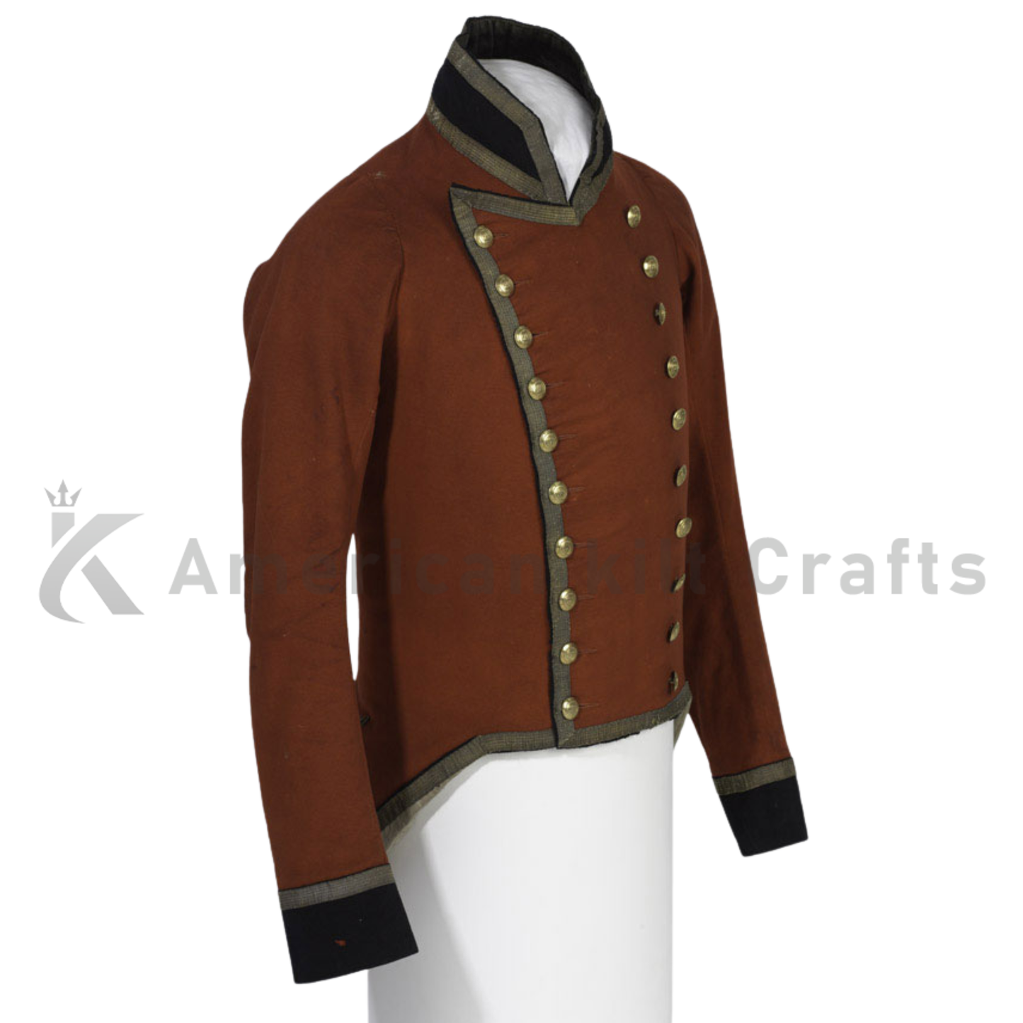 Men's 1815 Napoleonic British Officer Jacket-Historical military uniform