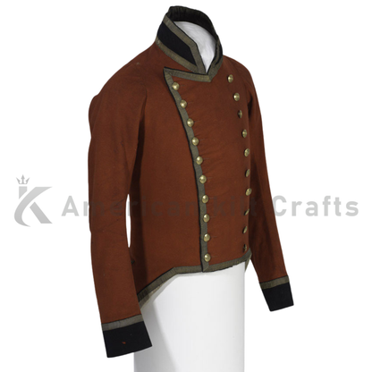 Men's 1815 Napoleonic British Officer Jacket-Historical military uniform