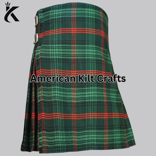 Ross Hunting Modern  8 Yard 16oz Tartan Kilt for Men