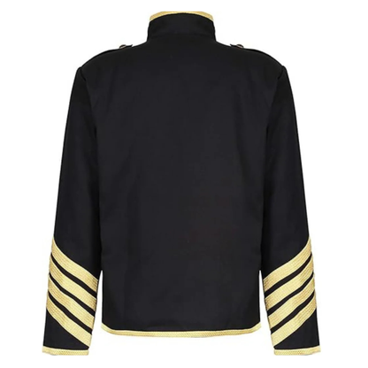 Men's Hussar Parade Steampunk Gothic Jacket - The Epitome of Hussar Grandeur