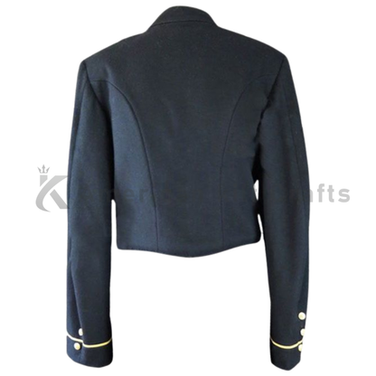 Men's US Navy Vintage 1960s Naval Jacket | Double-Breasted Military Uniform Coat