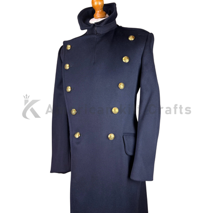 WWII Royal Navy Commodore Greatcoat |Royal Household overcoat