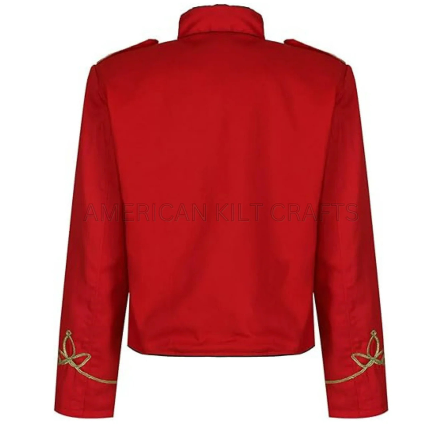 New Traditional Scottish Men’s Military Drummer Parade Jacket - The Perfect Blend of Tradition and Trend