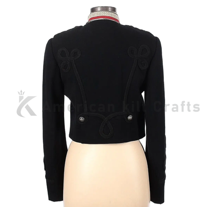 Women's Gothic Military Uniform Jacket | Steampunk Officer Cosplay Tunic
