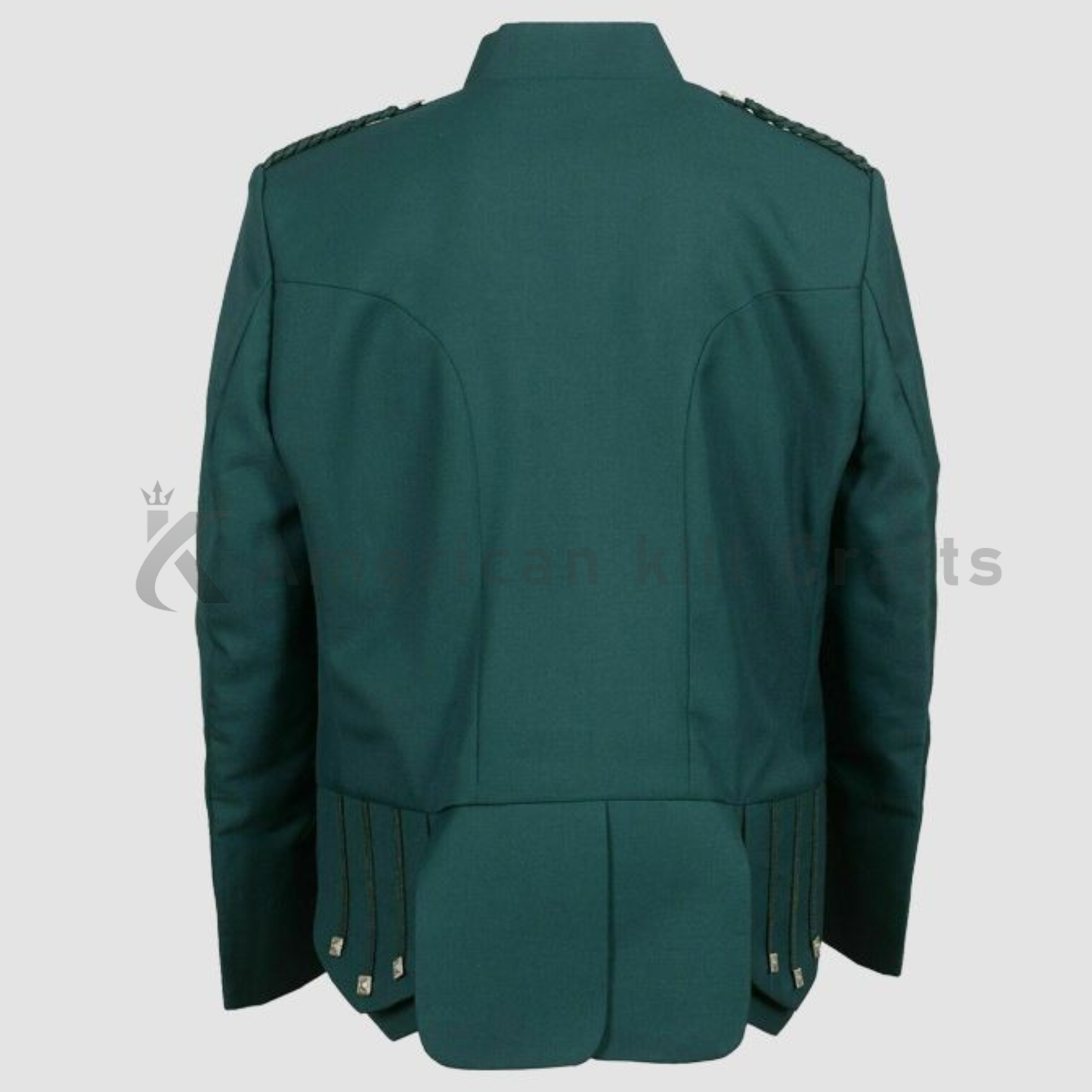 Men's Green Sheriffmuir Doublet Jacket With Waistcoat – Premium Wool Scottish Highland Formal Outfit for Men, Traditional Wedding & Cultural Wear