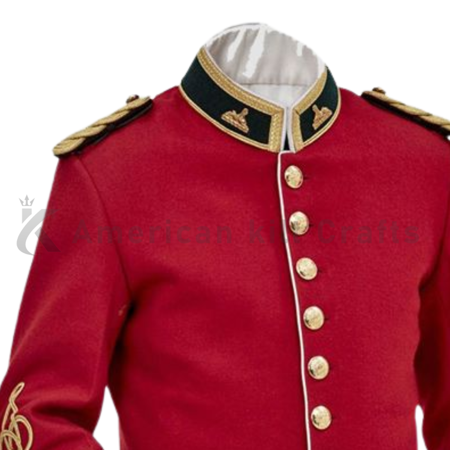 Men's Classic British Army Tunic & Civil War Braided|Historical Millitary uniform