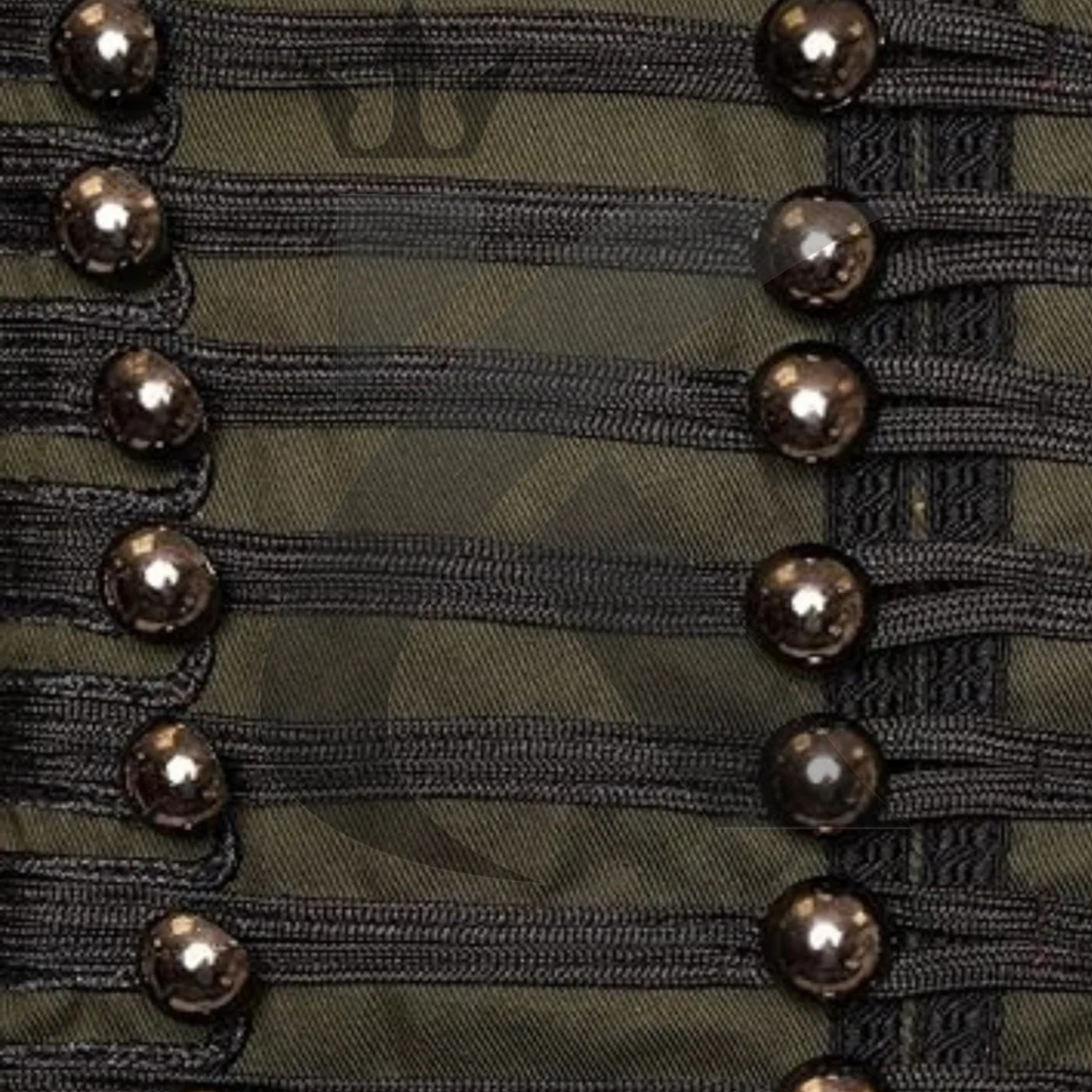 Men’s Military Napoleon Jacket – Gothic Steampunk Embroidered Tailcoat