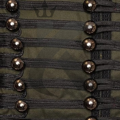 Men’s Military Napoleon Jacket – Gothic Steampunk Embroidered Tailcoat
