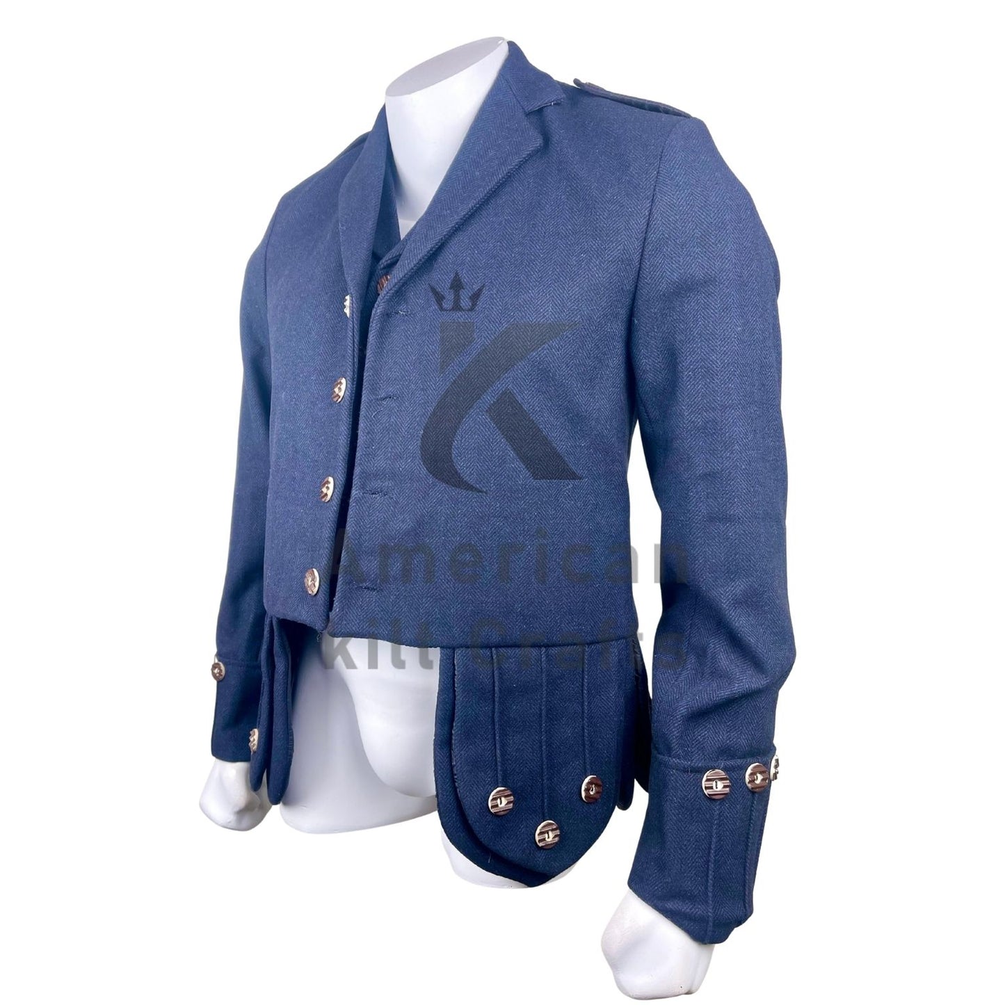 Custom Made Scottish Balmoral Doublet Kilt Jacket for Men | Highland Wedding Doublet Jacket | Traditional Scottish Formal Kilt Outfit