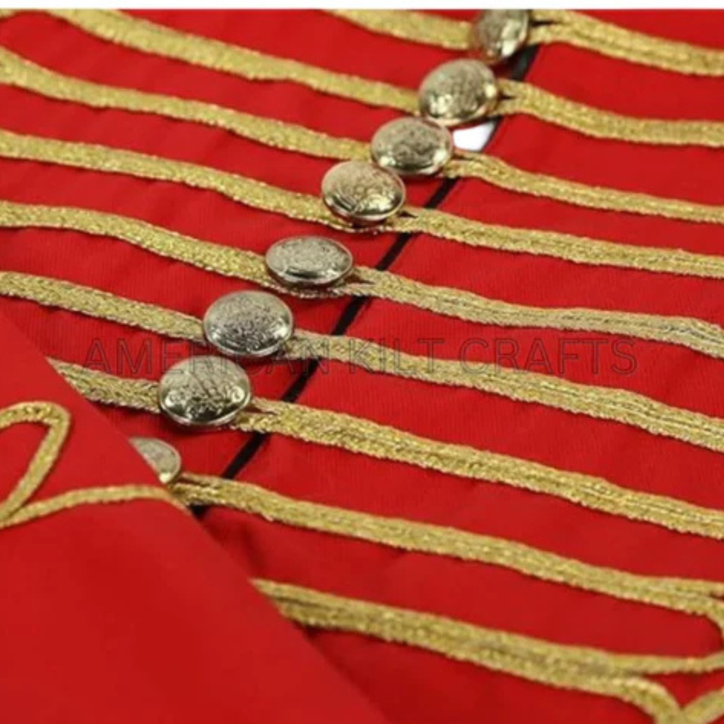 New Traditional Scottish Men’s Military Drummer Parade Jacket - The Perfect Blend of Tradition and Trend