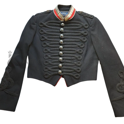 Women's Gothic Military Uniform Jacket | Steampunk Officer Cosplay Tunic