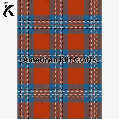 Irn Bru Tartan Kilt – Custom Made 8 Yard Kilt
