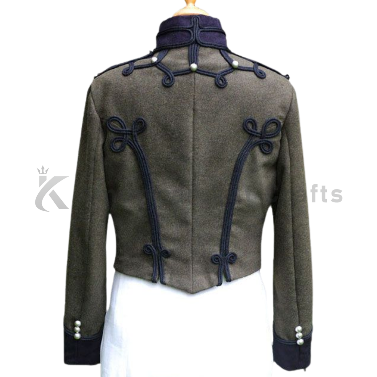 Men's Richard Sharpe Military Jacket | Napoleonic Hussar Style Wool Uniform Coat