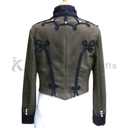 Men's Richard Sharpe Military Jacket | Napoleonic Hussar Style Wool Uniform Coat