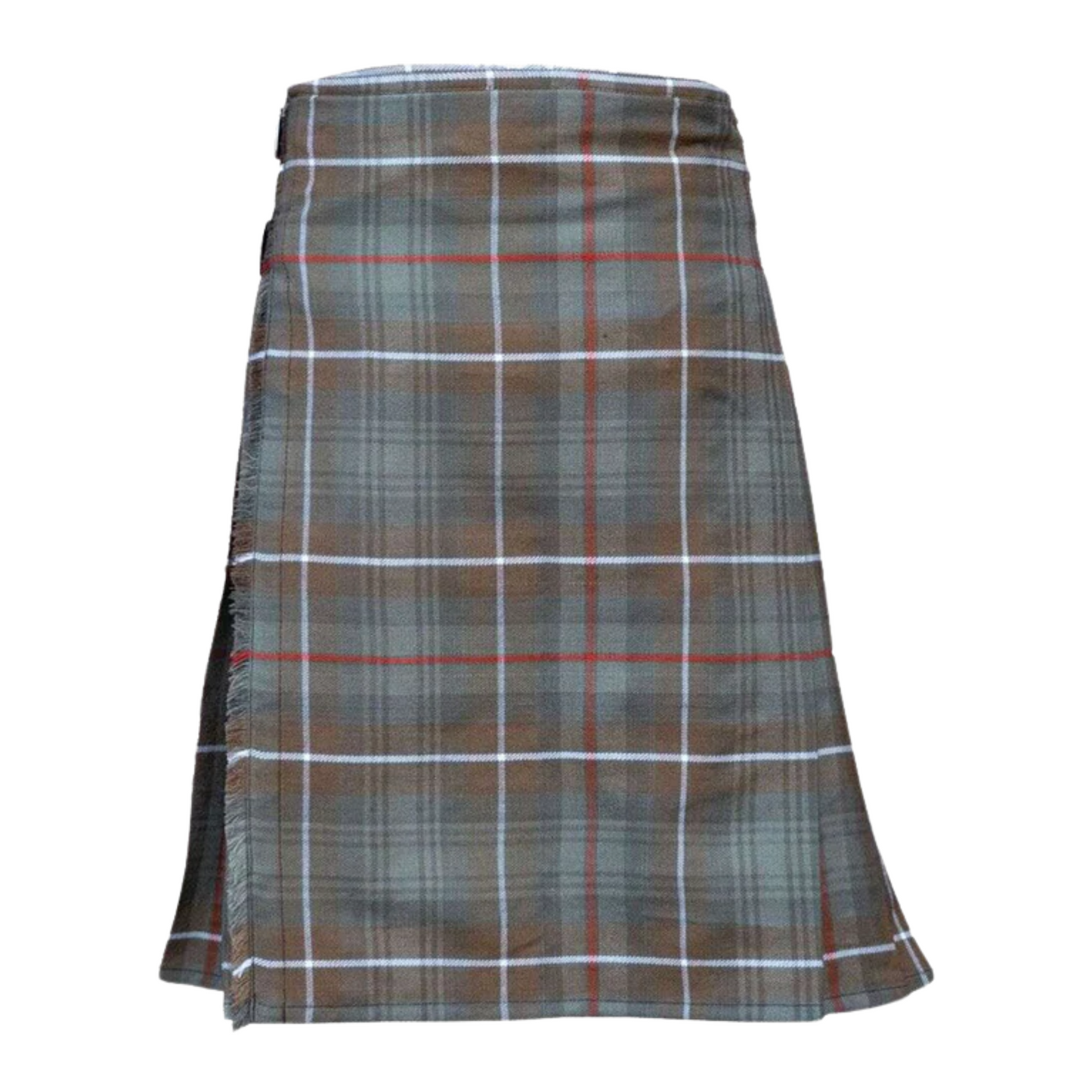 Clan MacKenzie Weathered 8 Yard Tartan Kilt for Men