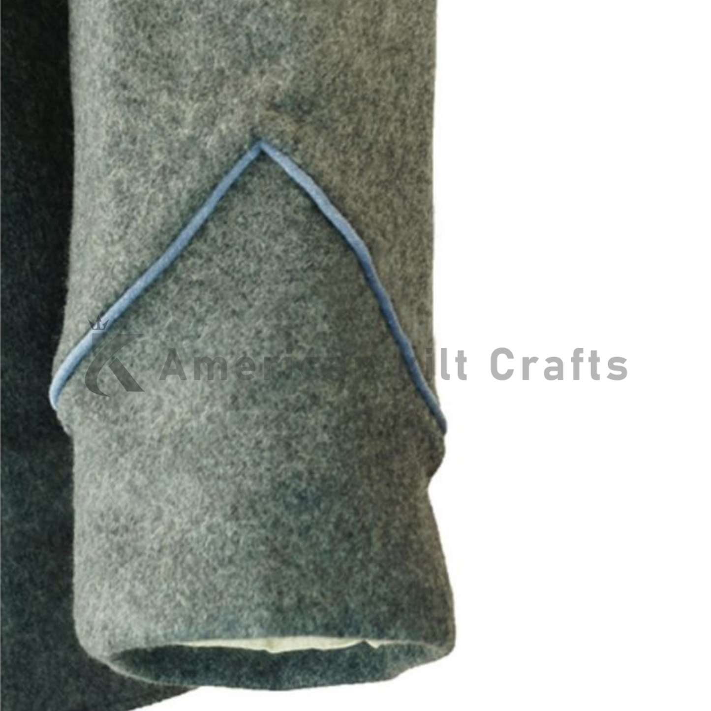 Men's Civil War Confederate Shell Jacket in Grey Wool | Historical Military Jacket