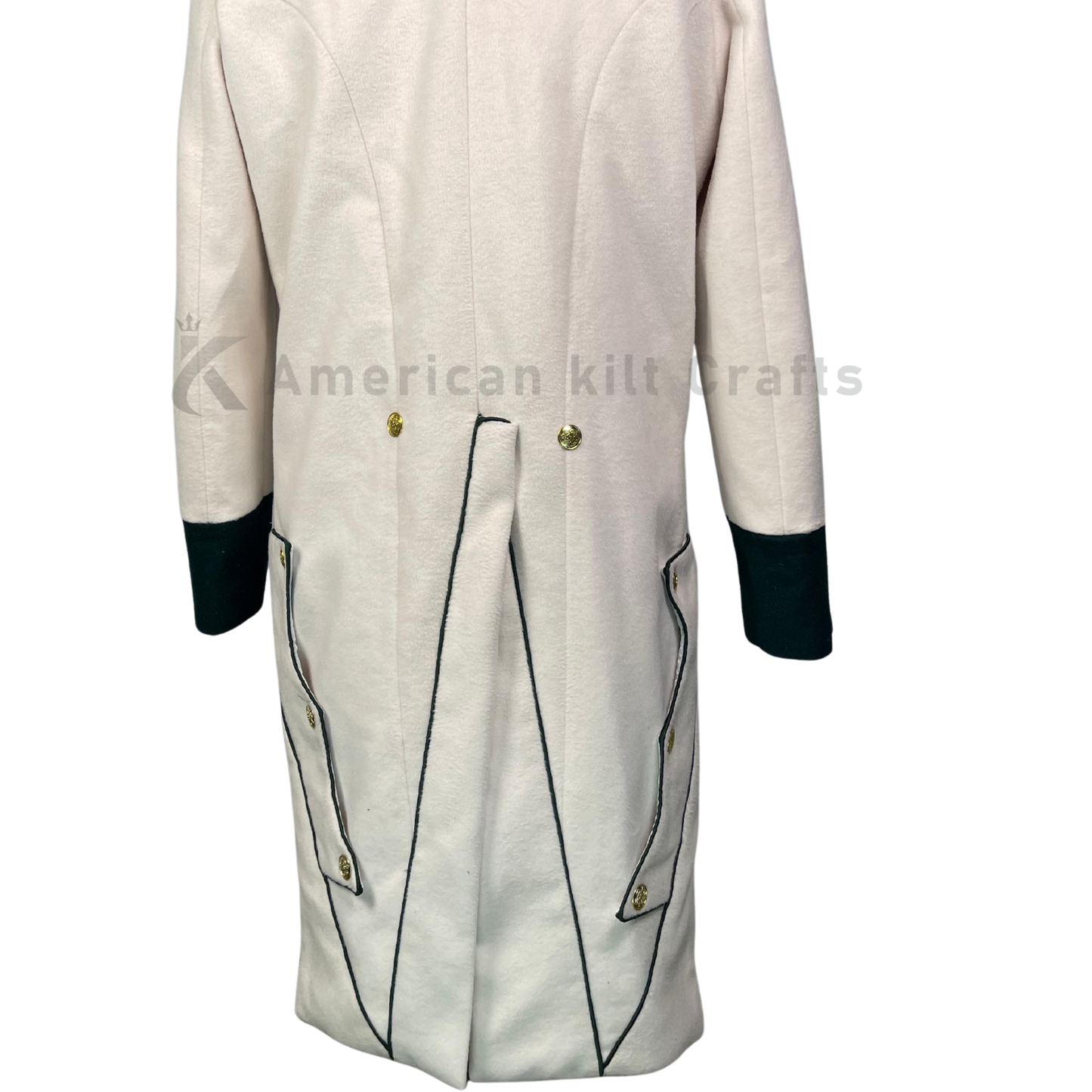 Napoleonic French Infantry Frock Coat — 1809–1813 Officer Tailcoat | Vintage Military Reenactment, Cosplay & Steampunk Jacket for Men