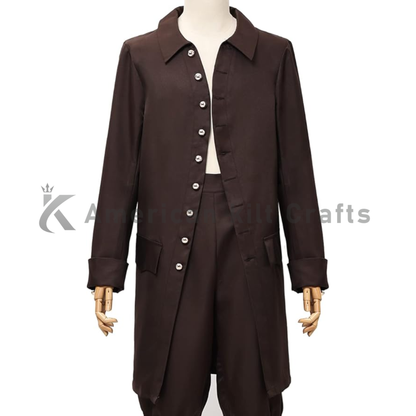 Men's Steampunk Victorian Frock Coat- Overcoat