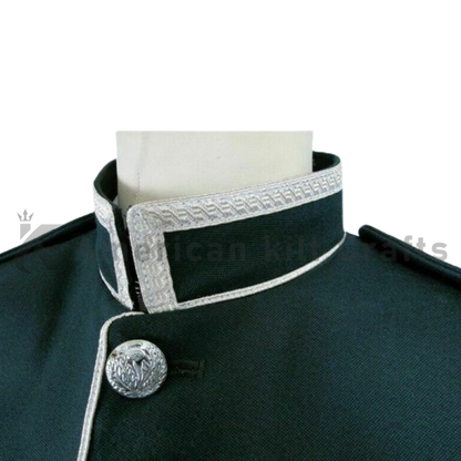 Men's Wool Blend Military Piper Drummer Doublet Highland Jacket |Scottish ceremonial jacket