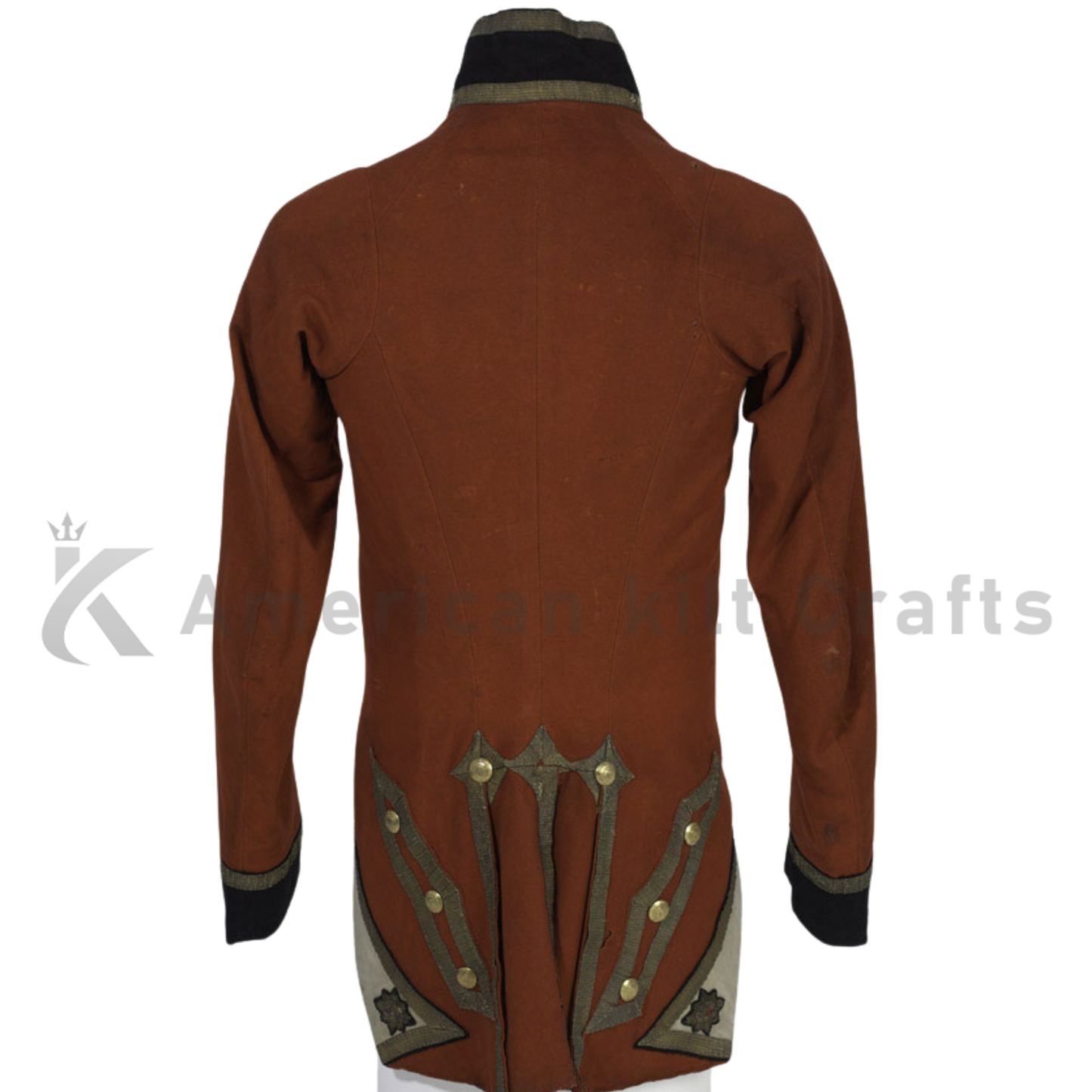 Men's 1815 Napoleonic British Officer Jacket-Historical military uniform