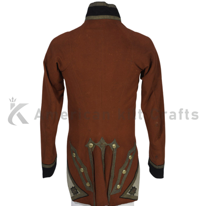 Men's 1815 Napoleonic British Officer Jacket-Historical military uniform