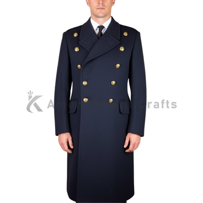 WWII Royal Navy Commodore Greatcoat |Royal Household overcoat