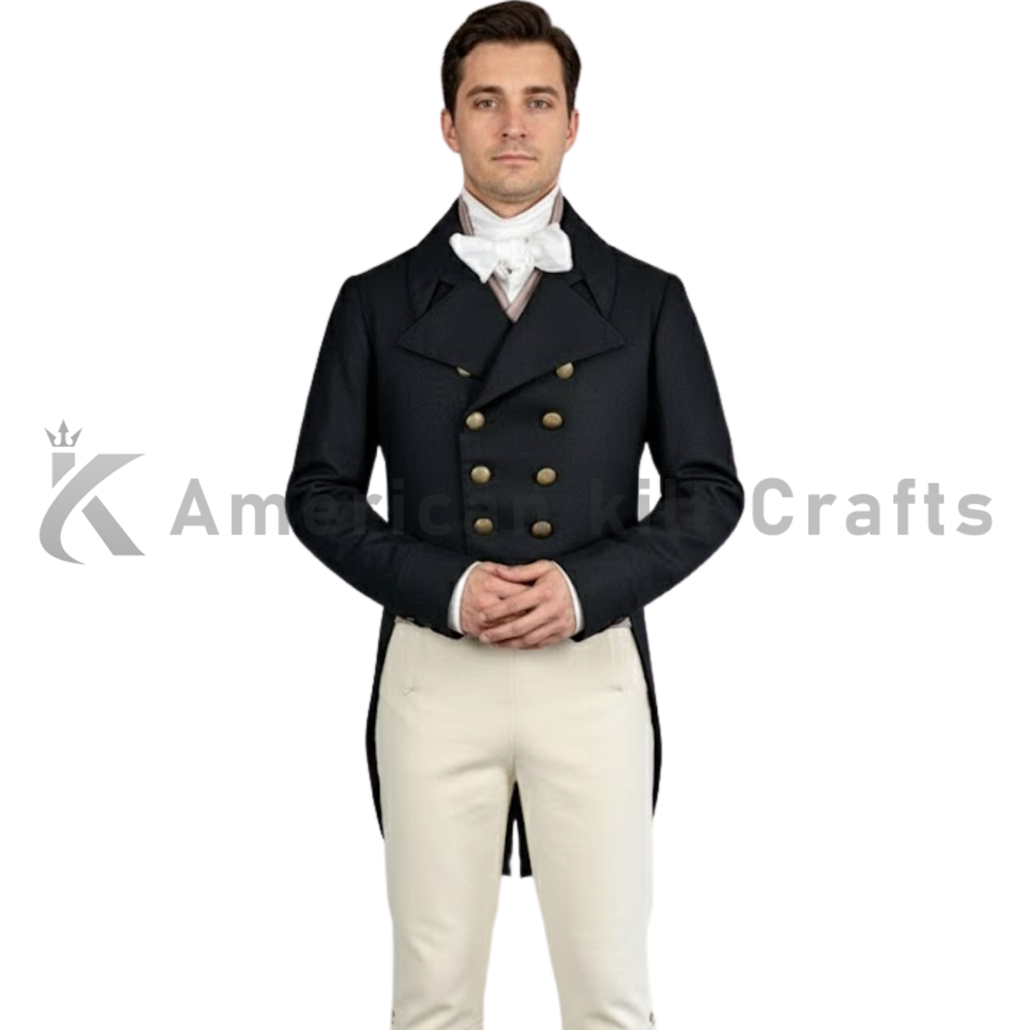 Men’s Regency Tailcoat - Classic 19th Century Historical Formal Coat