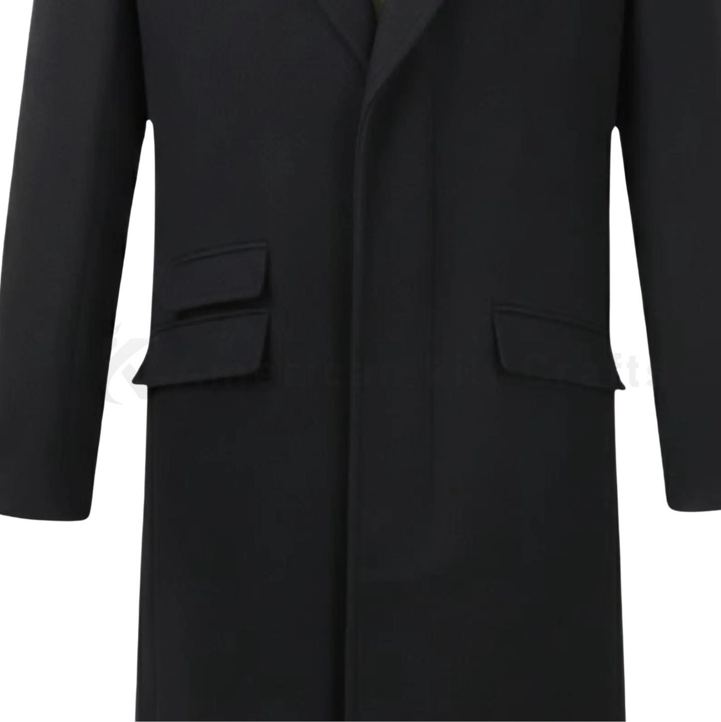 Men’s Peaky Blinders Wool Overcoat – Thomas Shelby Inspired Trench Coat