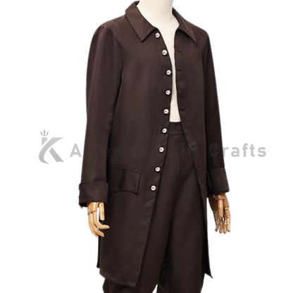 Men's Steampunk Victorian Frock Coat- Overcoat