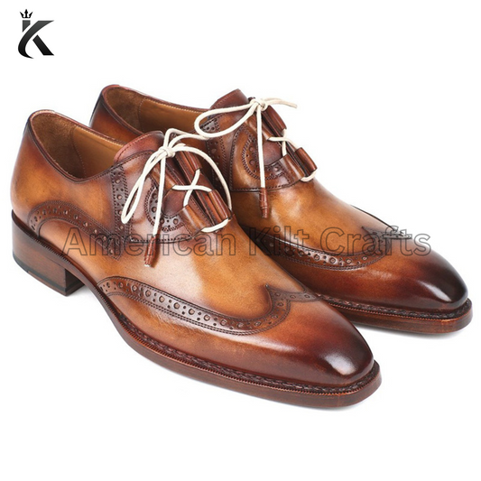 Classic Scottish Ghillie Shoes – Perfect for Kilts & Events