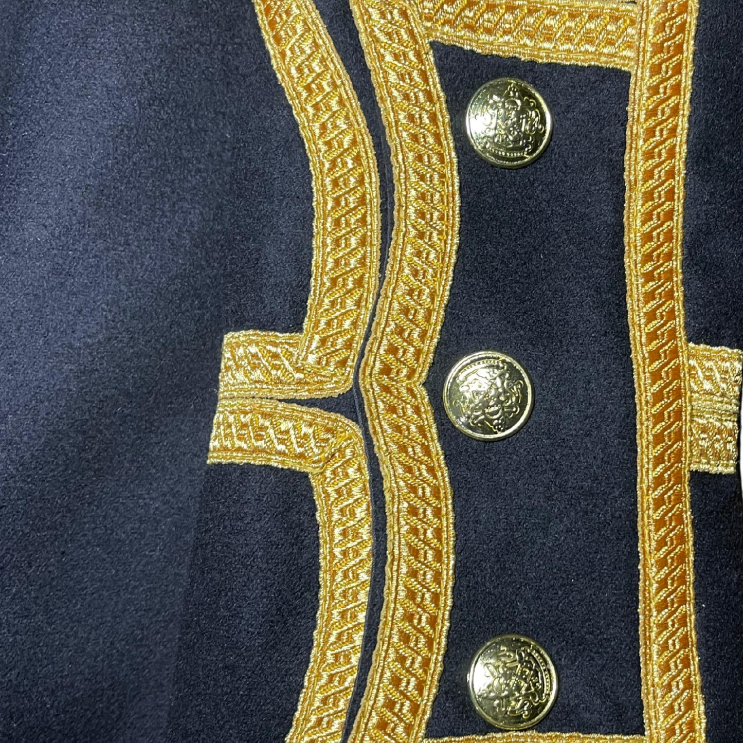Men's Wool Royal Navy Uniform | 18th Century British Officer Coat