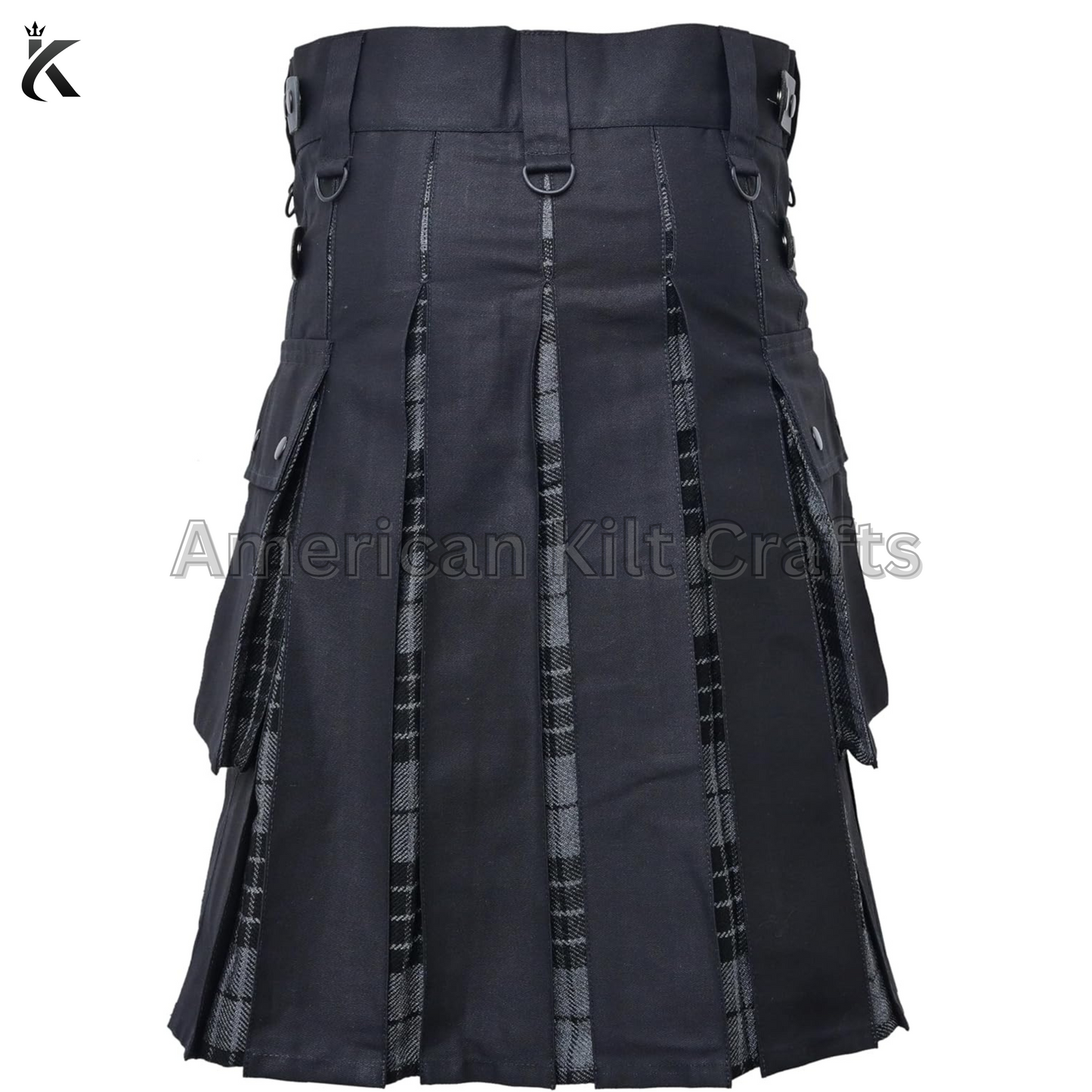 Premium Grey Watch Hybrid Kilt – Tailored for the Perfect Fit