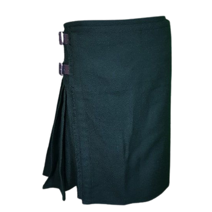 Solid Green 8 Yard 16oz Tartan Kilt for Men