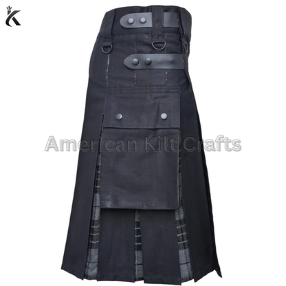 Premium Grey Watch Hybrid Kilt – Tailored for the Perfect Fit