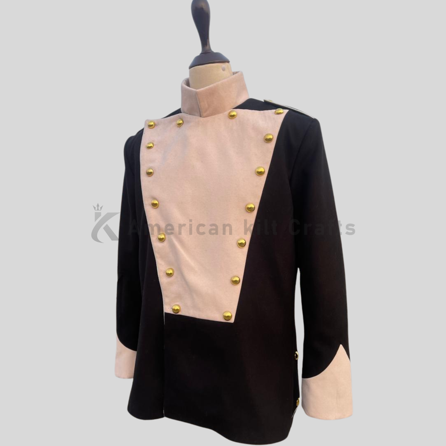 WW1 British 17th Lancers Officer Tunic | Vintage Military Full-Dress Plastron Coat | Historical Reenactment & Steampunk Uniform Jacket