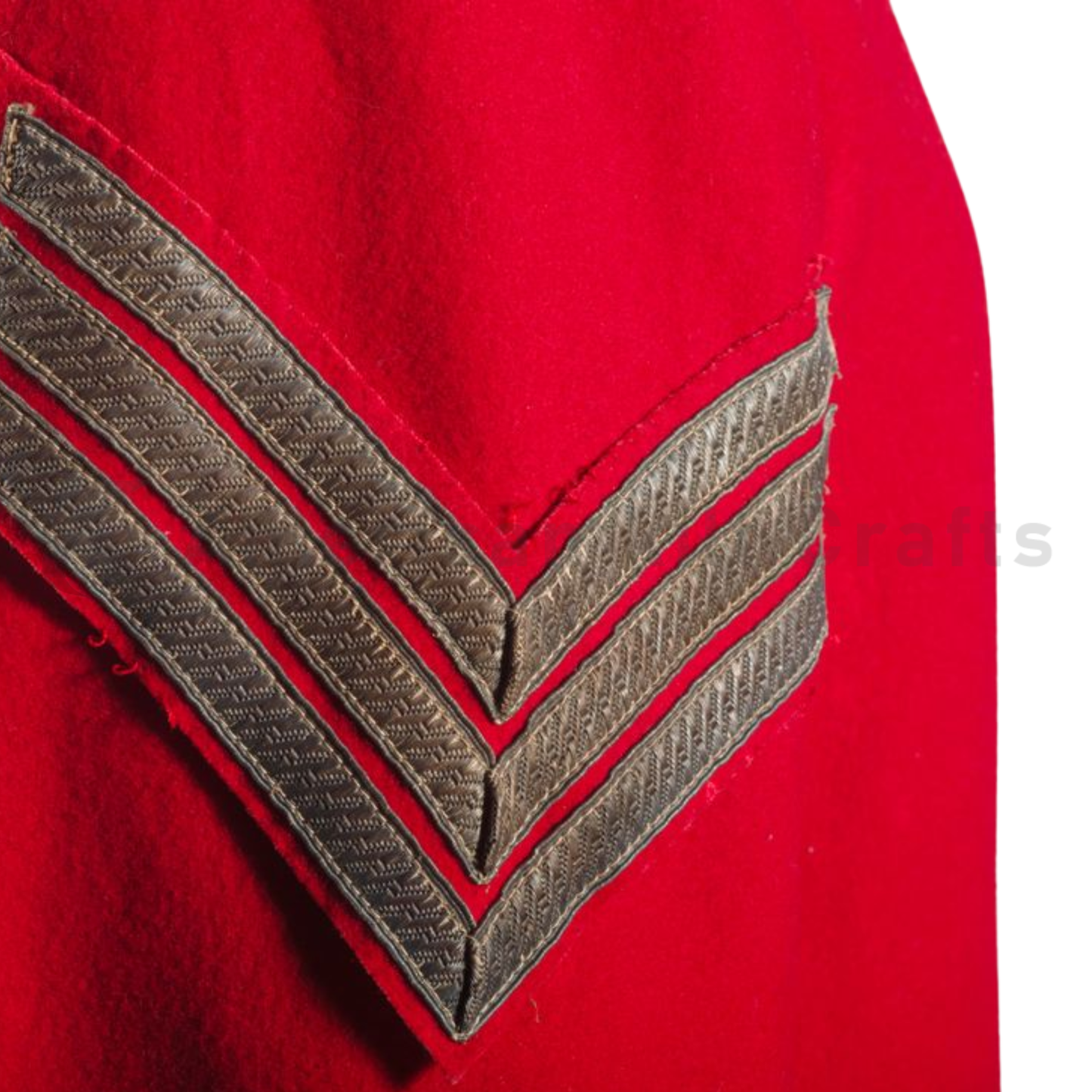 Men's British Civil War Era Military Jacket-Gordon Highlanders Sergeant Tunic