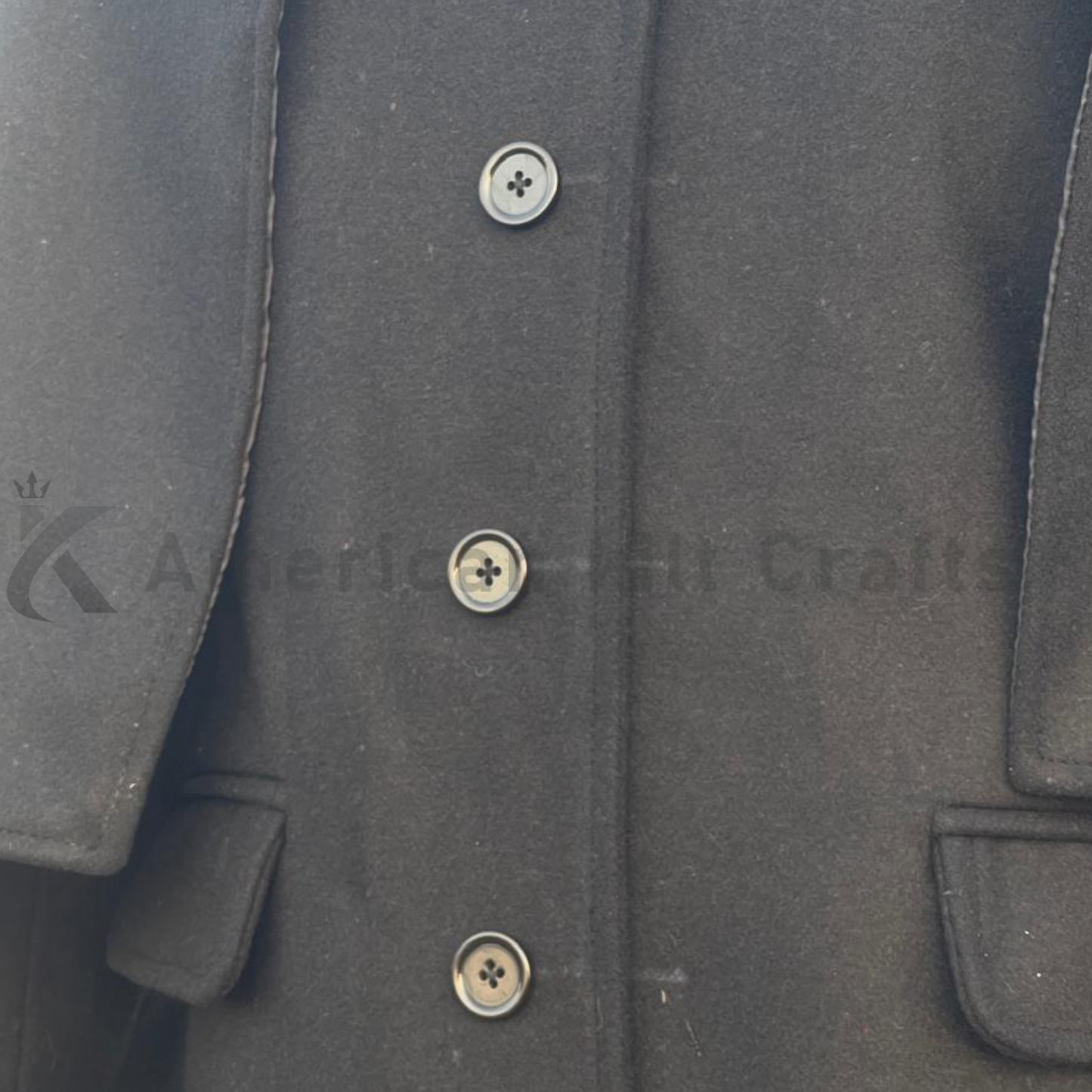 Men’s Black Wool Inverness Cape Coat – Victorian Sherlock Holmes Cloak | Long Victorian Christmas Coat