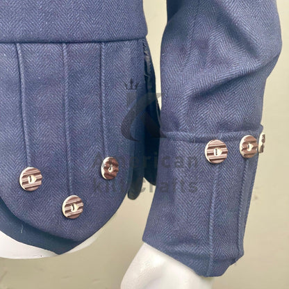 Custom Made Scottish Balmoral Doublet Kilt Jacket for Men | Highland Wedding Doublet Jacket | Traditional Scottish Formal Kilt Outfit