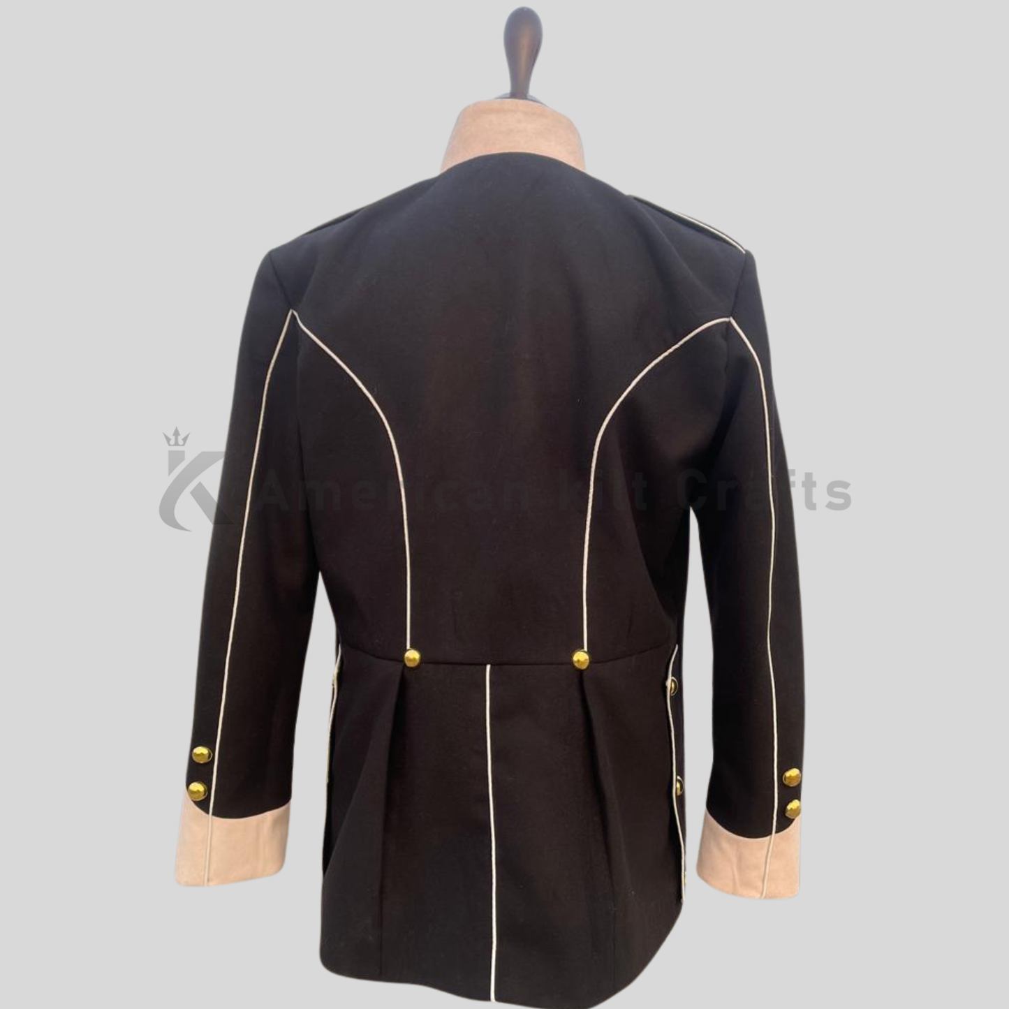 WW1 British 17th Lancers Officer Tunic | Vintage Military Full-Dress Plastron Coat | Historical Reenactment & Steampunk Uniform Jacket