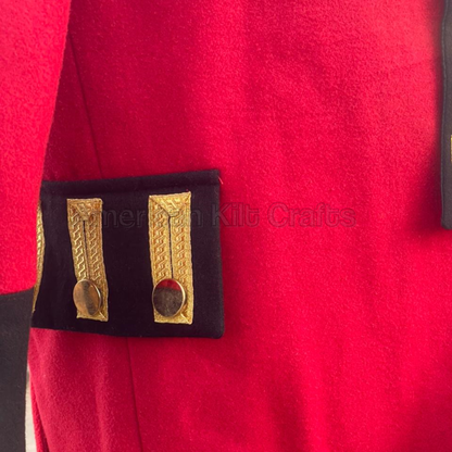 1789 Royal British Redcoat Tailcoat — Men’s Lancer Officer Jacket | Screen-Worn British Soldier Uniform | Historical Reenactment & Costume