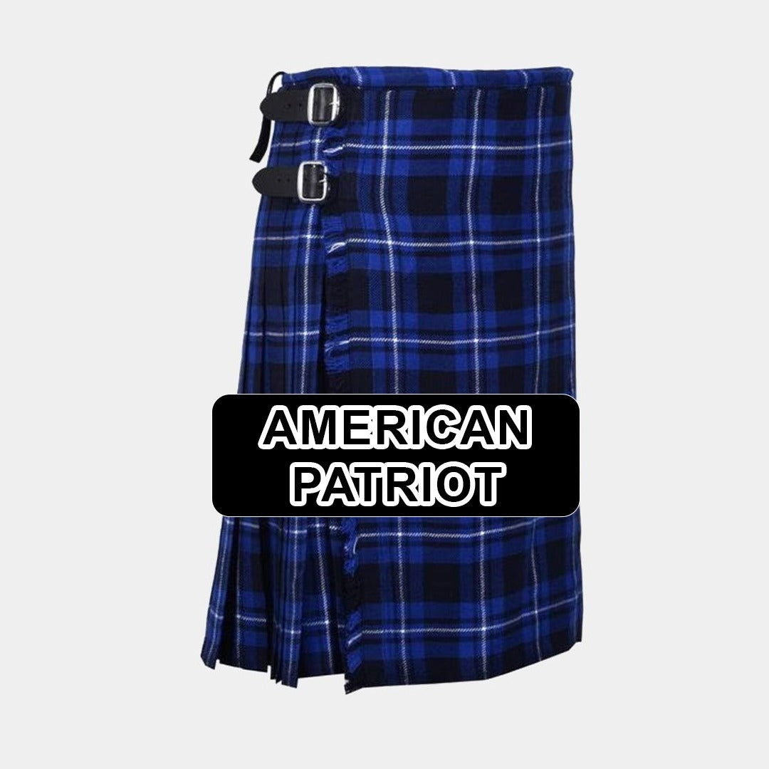 Spirit of the Highlander 8 Yard Tartan Kilt for Men